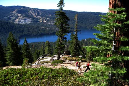 05 Bryan&Joe at first view of Huntington Lake