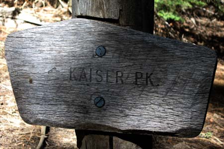 20 Kaiser Pk sign