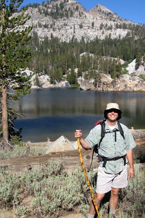 11 Bryan at upper Twin Lake